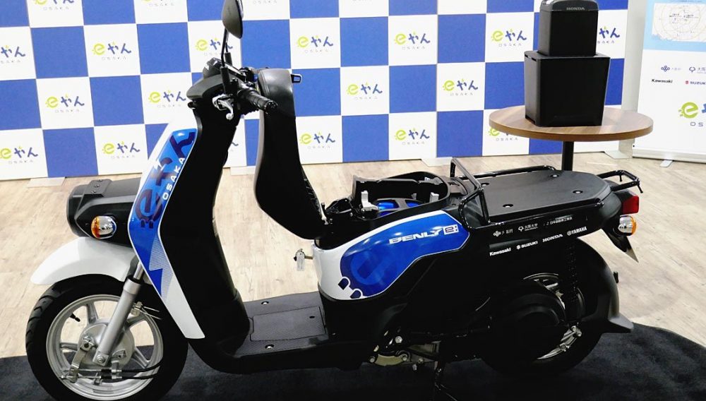 eやんOSAKAで使用する電動バイク「BENLY eⅠ: 」