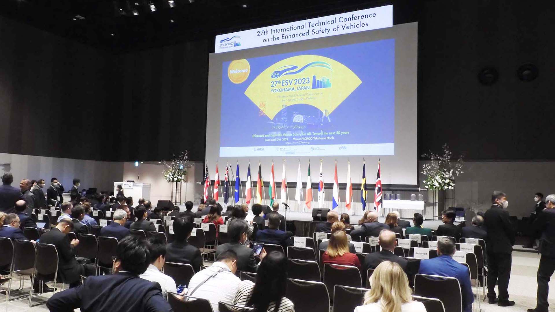 「第27回自動車安全技術国際会議」（ESV国際会議2023）が20年 