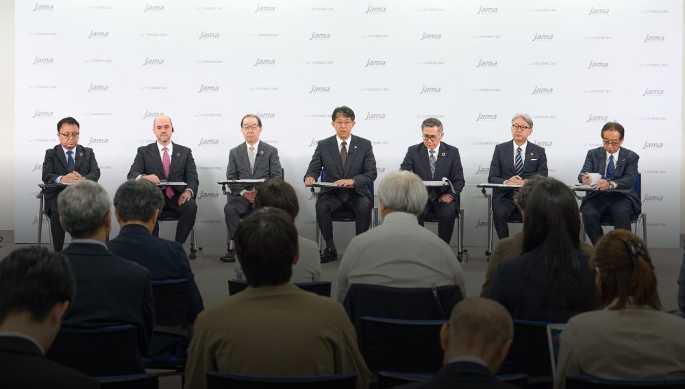 自工会、記者会見を実施（5/21）